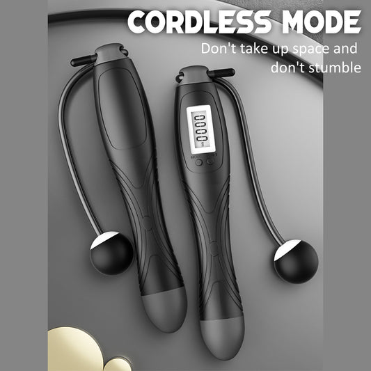 FlyFit -- New Cordless Electronic Skipping Rope - FlyFit