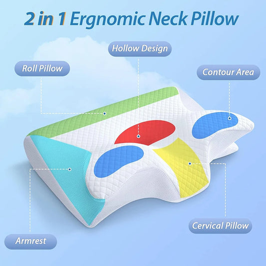 Ortha™ – Neck Pillow for Pain Relief & Sleep
