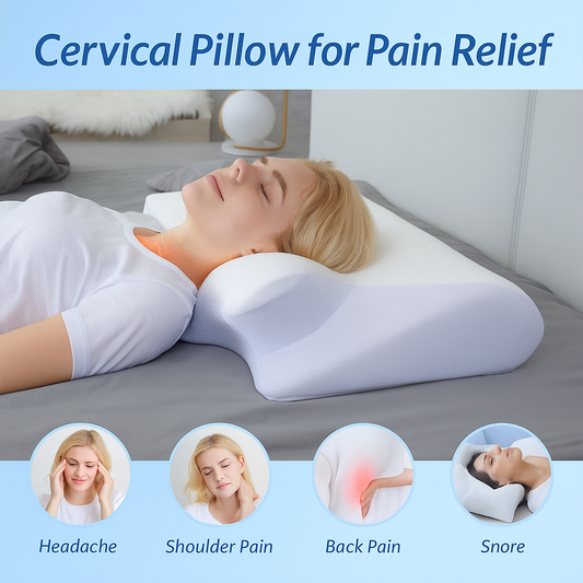 Ortha™ – Neck Pillow for Pain Relief & Sleep