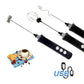 Whisk milk frother three-in-one 3-speed speed regulation