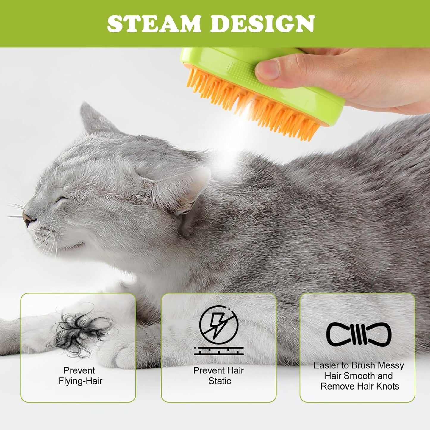 Furvella™ - Gentle Steam for Easy Grooming
