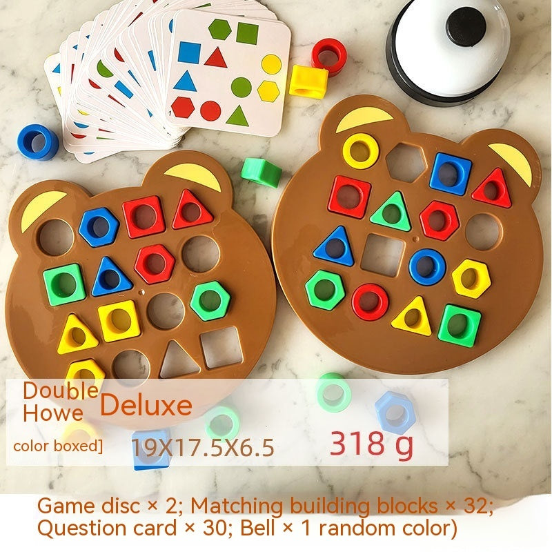 Children's Geometric Shape Matching Desktop Educational Toys