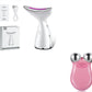 EMS Microcurrent Neck Face Beauty Device With 3 Colors LED Photon Therapy Skin Tighten Reduce Double Chin Face Lifting Devices
