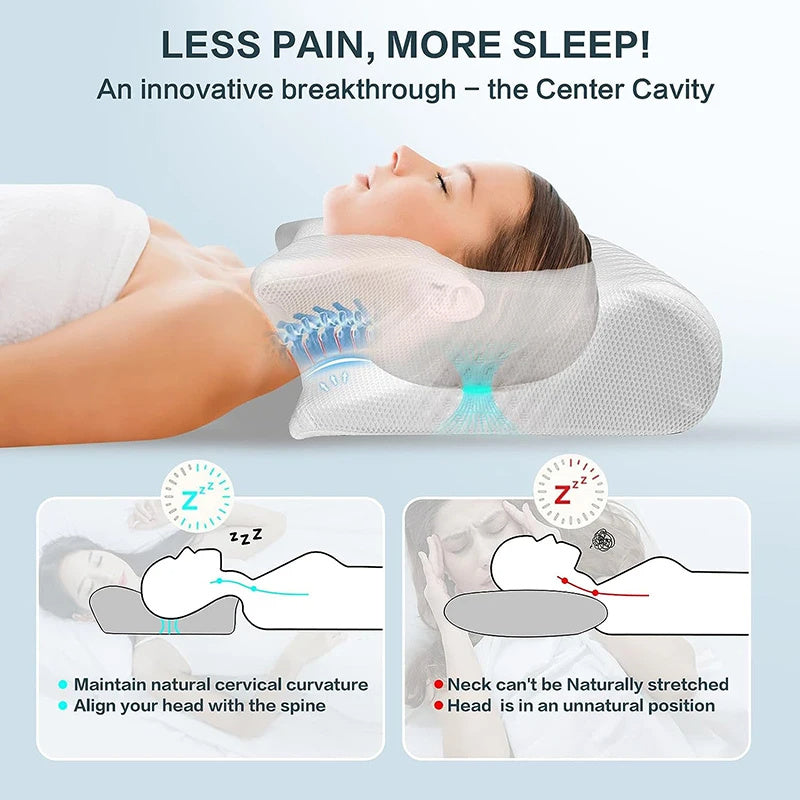 Ortha™ – Neck Pillow for Pain Relief & Sleep